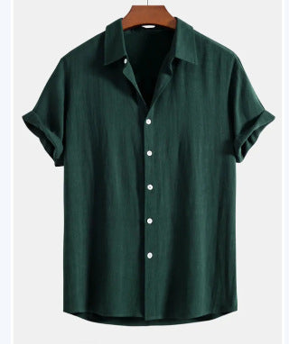 Fato Masculino Slim Fit em Linho e Algodão