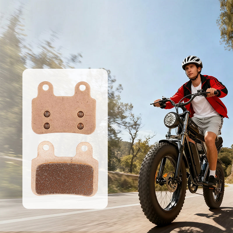 Pair A06F-1 Bicycle Brake Pads for XD-KLBS-DOT4 E-Bike Hydraulic Brakes, Durable Replacement Disc Brake Pads