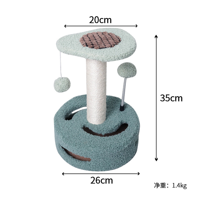 Arranhador Torre para Gatos Pequenos com Girassol