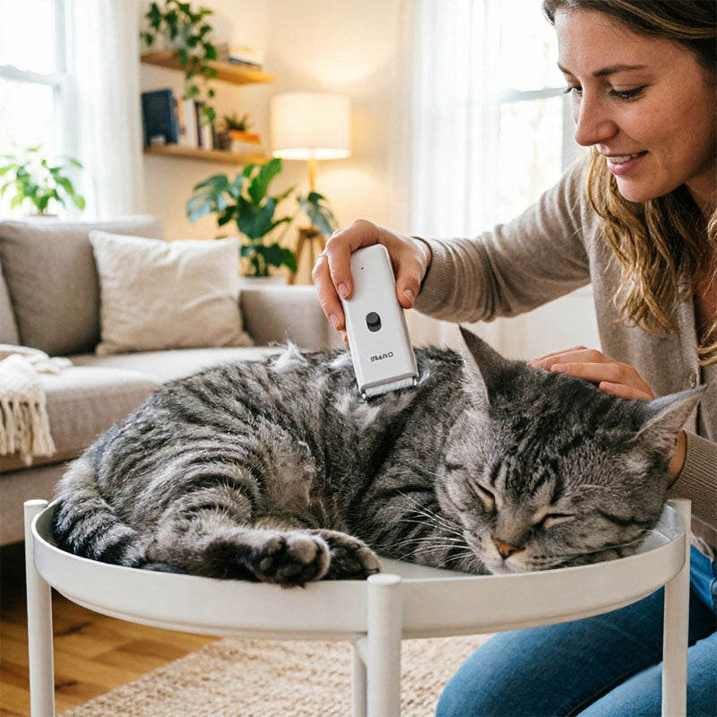 Aparador de Pelos para Animais Sem Fios e Silencioso