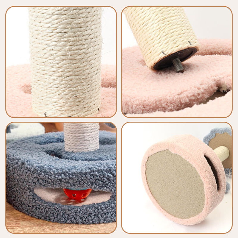 Arranhador Torre para Gatos Pequenos com Girassol