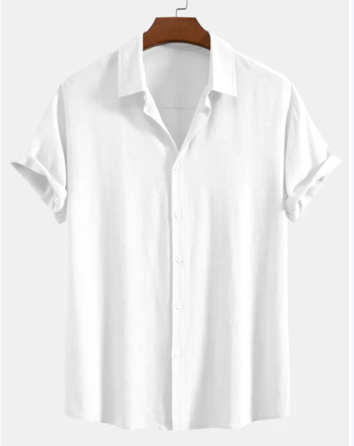 Fato Masculino Slim Fit em Linho e Algodão